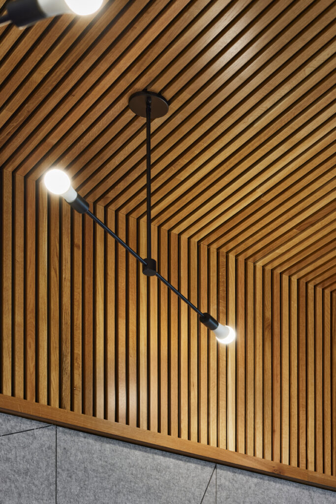 Akupanel acoustic wood slats - Print International