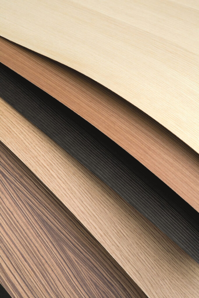 Laminate wood veneers Print International