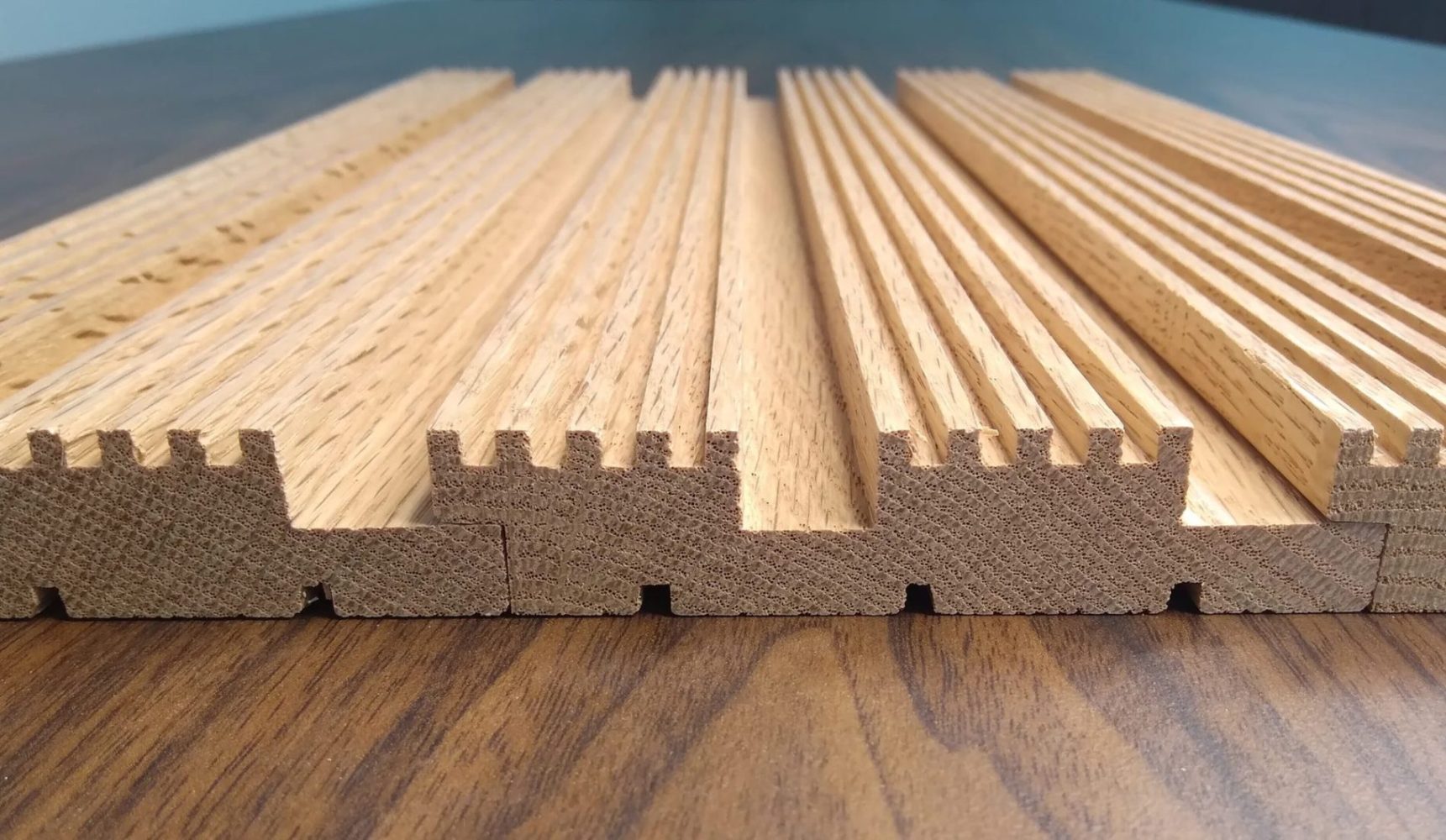 Panneaux Rainurés En Bois